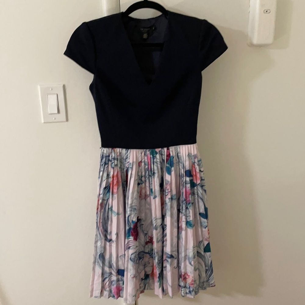 Ted Baker Floral Midi Dress